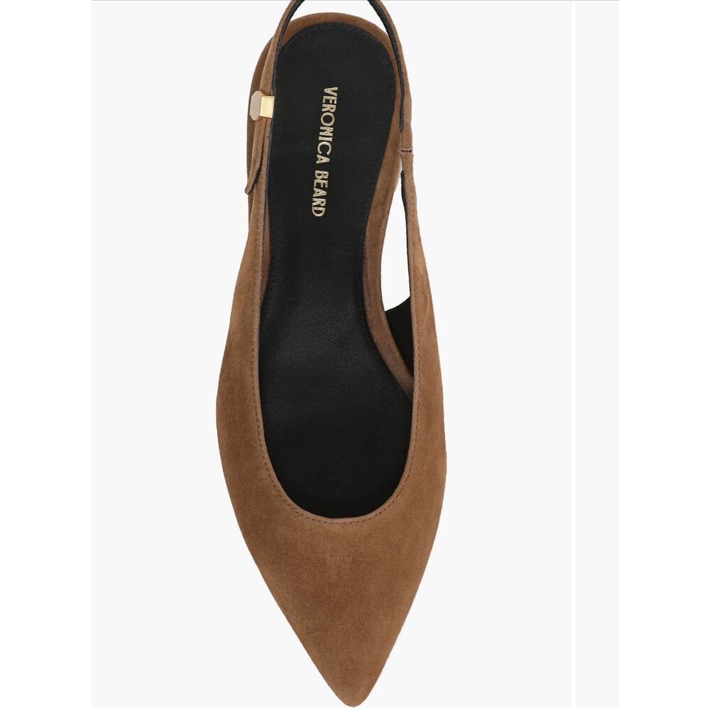 Veronica Beard Shina Slingback Pointed Toe Flat NWOB - Picture 5 of 15